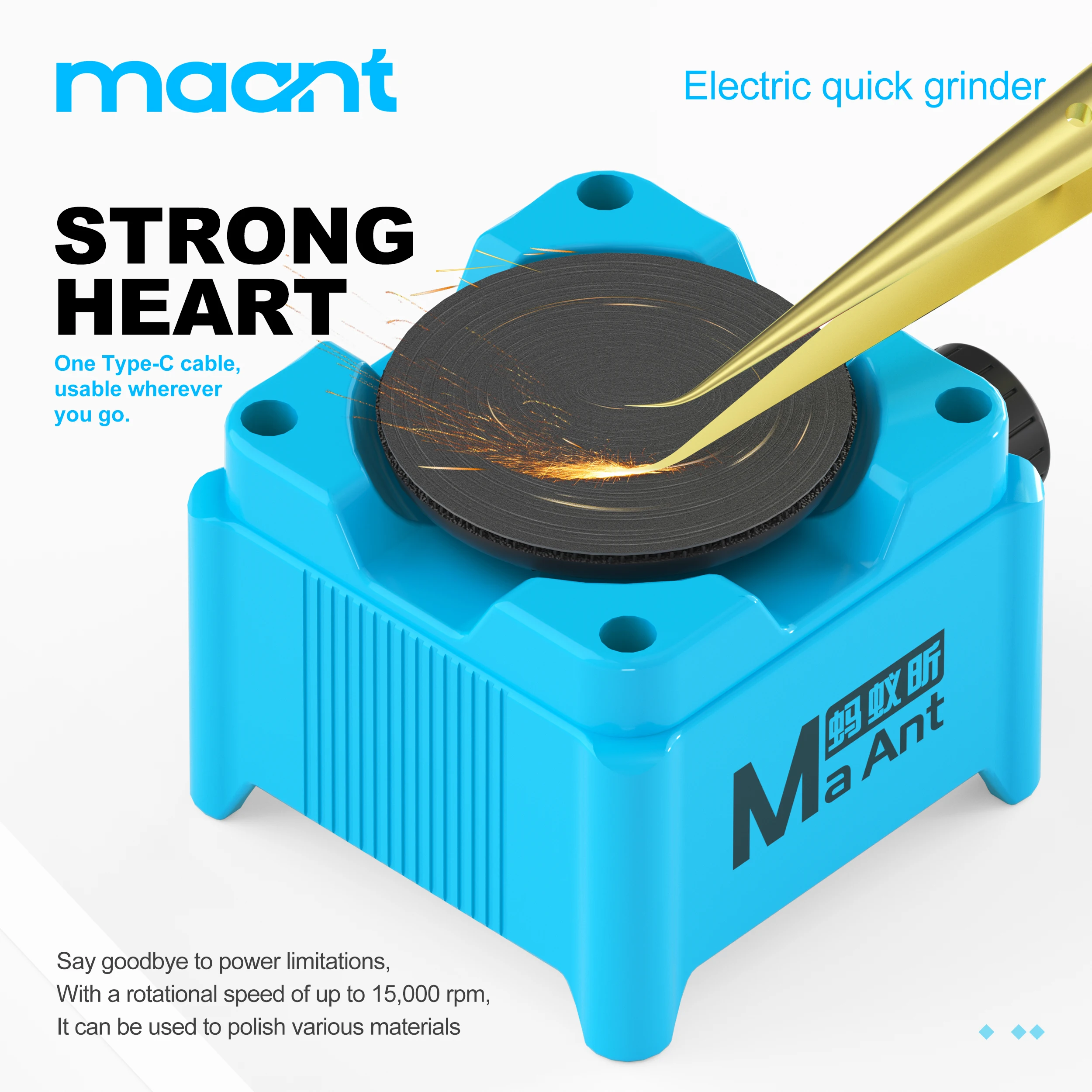 MaAnt KM1 Electric Grinder 700 - огляд і ціна Electronics Repair Tools