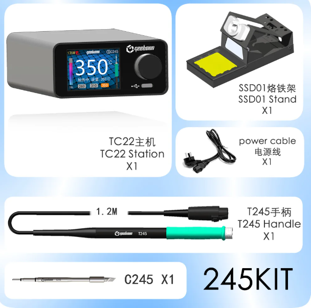 TC22 240W Soldering Station Ki - огляд і ціна Electronics Repair In Usa