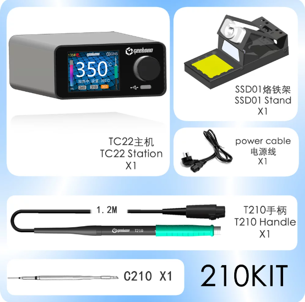TC22 240W Soldering Station Ki - огляд і ціна Electronics Repair In Usa