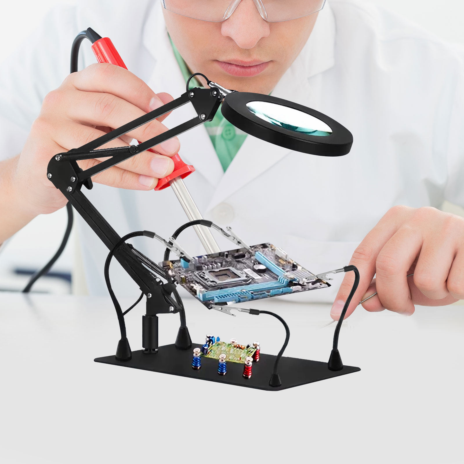 3pcs Soldering Workbench Clamp - огляд і ціна Electronics Repair Tools